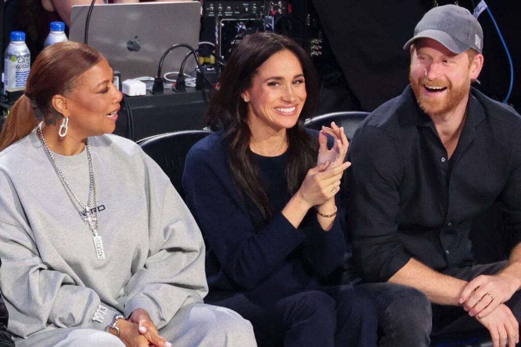Meghan Markle chooses casual elegance for NBA All-Star Game with Prince Harry Meghan Markle chooses casual elegance for NBA All-Star Game with Prince Harry