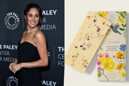 Meghan Markle shares a home video showing a chocolate delivery to Prince Harry