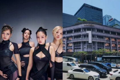 Shinsegae Department Store showcases BLACKPINK’s “GO” music video in Myeongdong