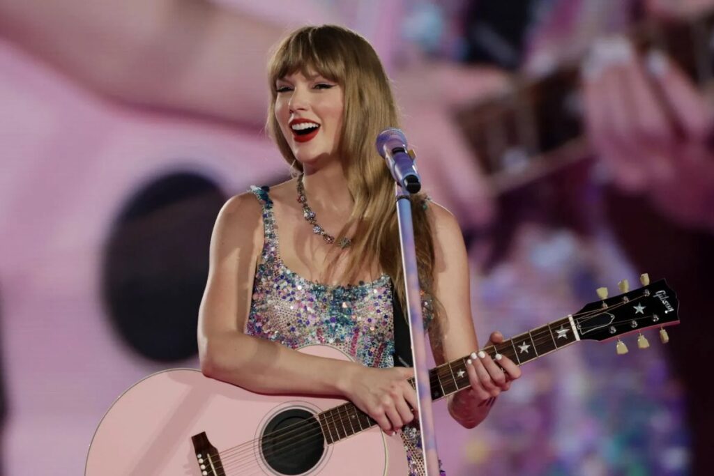 Taylor Swift sends a message to athletes during the 2026 Winter Olympics opening ceremony Taylor Swift sends a message to athletes during the 2026 Winter Olympics opening ceremony