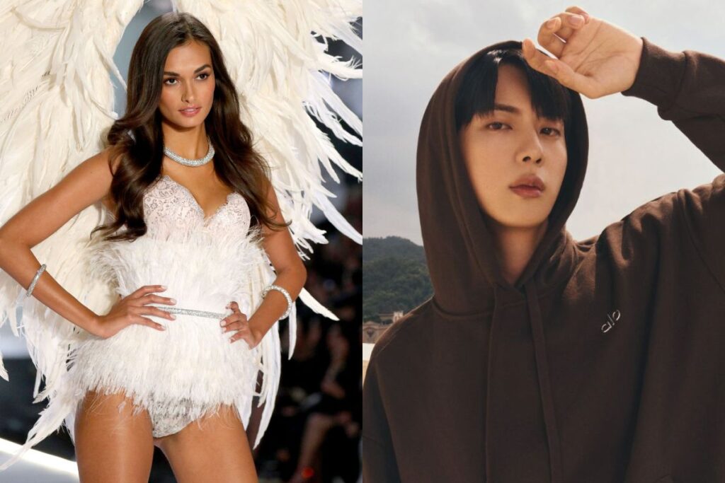 Victoria's Secret supermodel Gizele Oliveira is captivated with BTS' Jin's recent photoshoot
