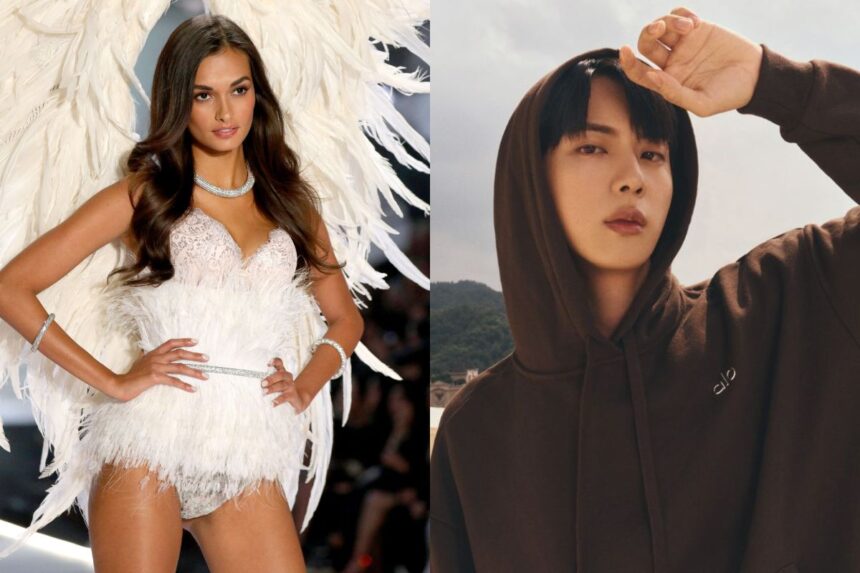 Victoria's Secret supermodel Gizele Oliveira is captivated with BTS' Jin's recent photoshoot