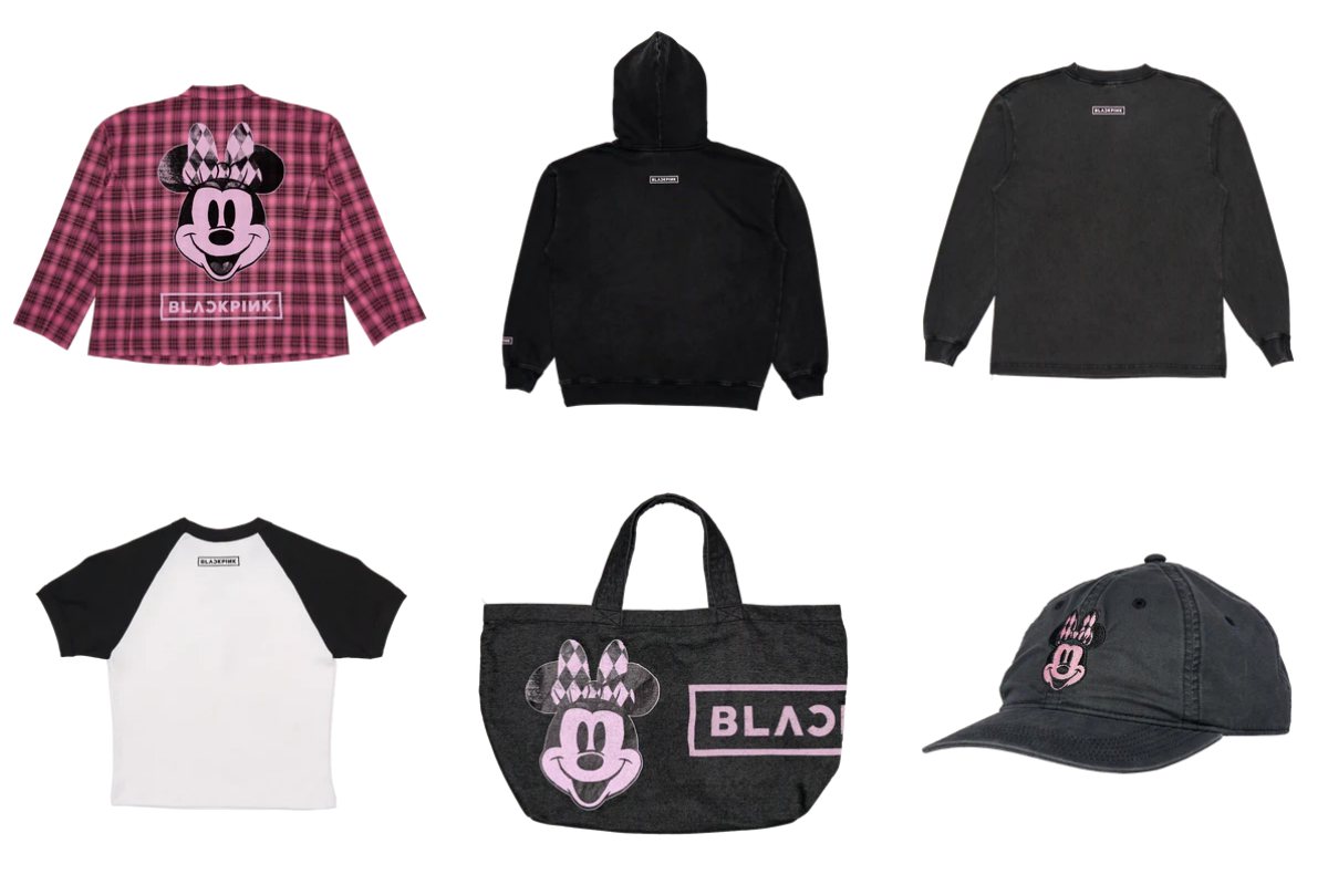 BLACKPINK capsule collection stuns in partnership with Disney and Complex