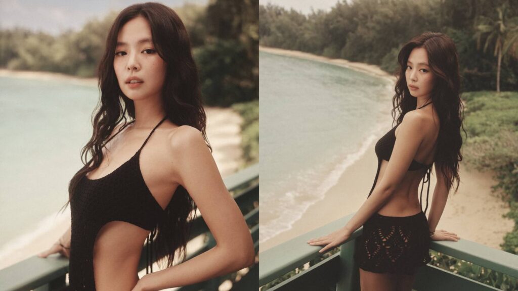 BLACKPINK’s Jennie launches a Frankies Bikinis collection inspired by vintage swimwear