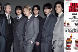 BTS and Compose Coffee get delicious with a new promotional collaboration for the Arirang era in Seoul
