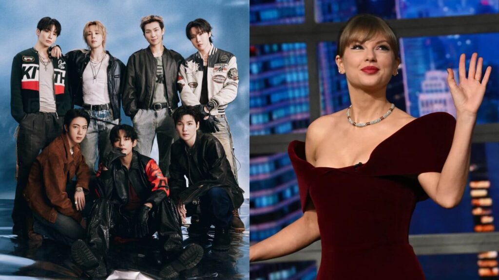 BTS breaks Taylor Swift’s historic record on Billboard Global Excl. U.S. chart