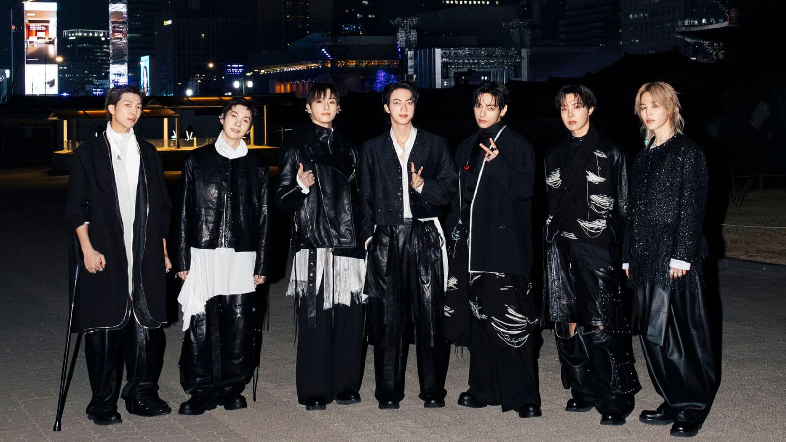 BTS made their comeback concert at Gwanghwamun Square. Check out the set list