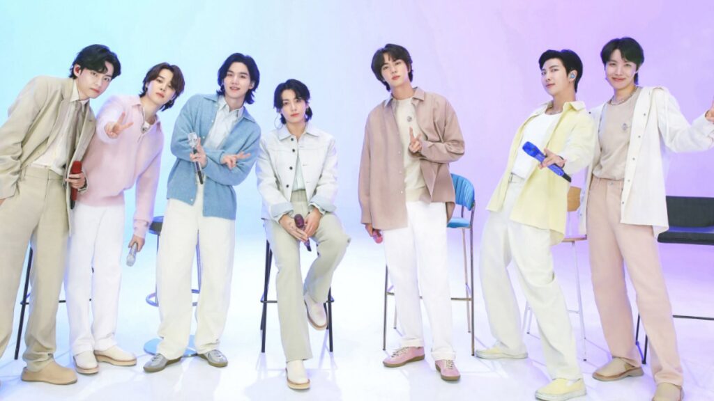 BTS visits a famous pork soup spot in New York BTS visits a famous pork soup spot in New York