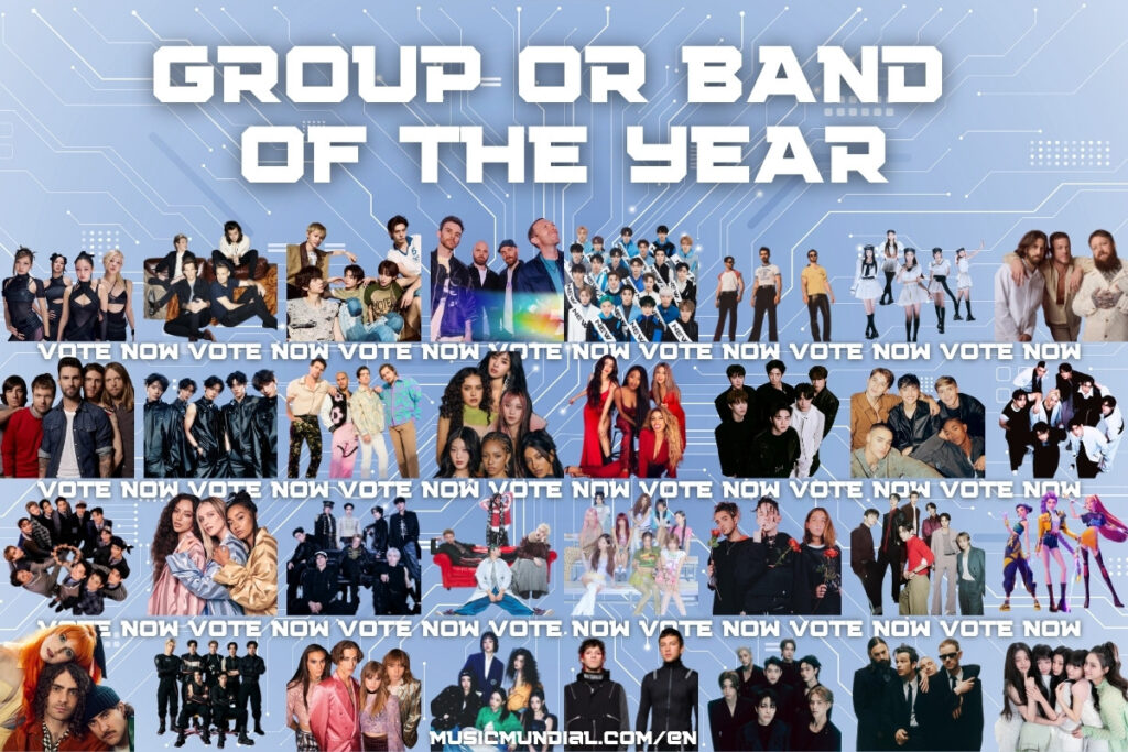 Group of the year: VOTE NOW for the most legendary band, duo or group of 2026