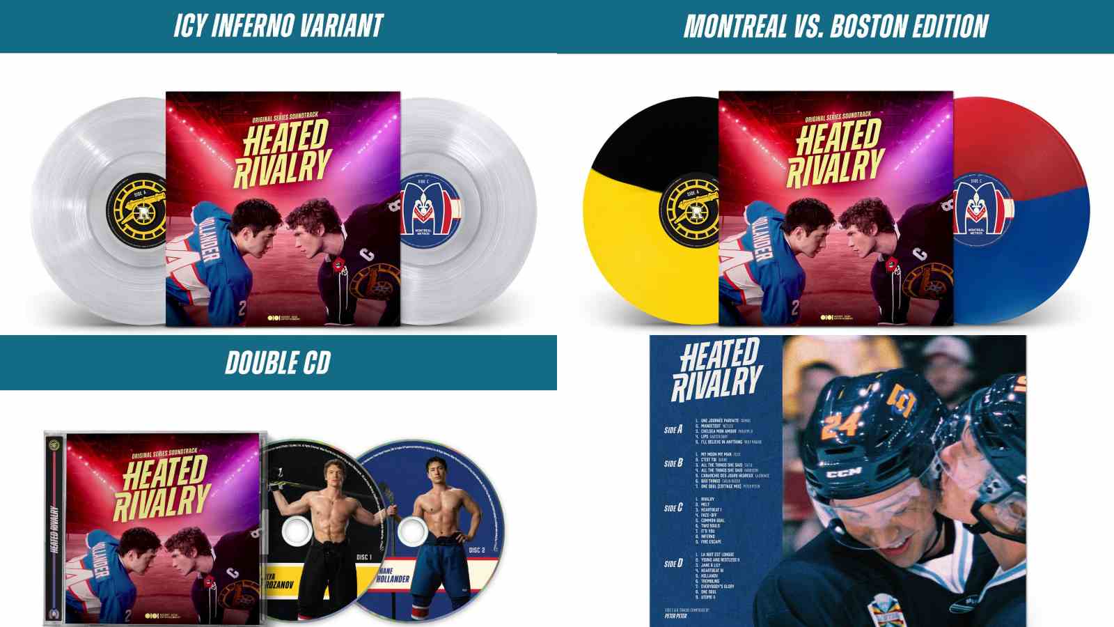 The Heated Rivalry soundtrack will receive a physical release in July 2026