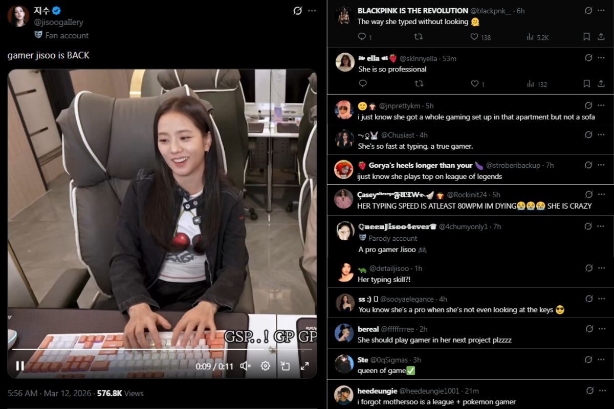 BLACKPINK's Jisoo impresses fans with her gaming skills