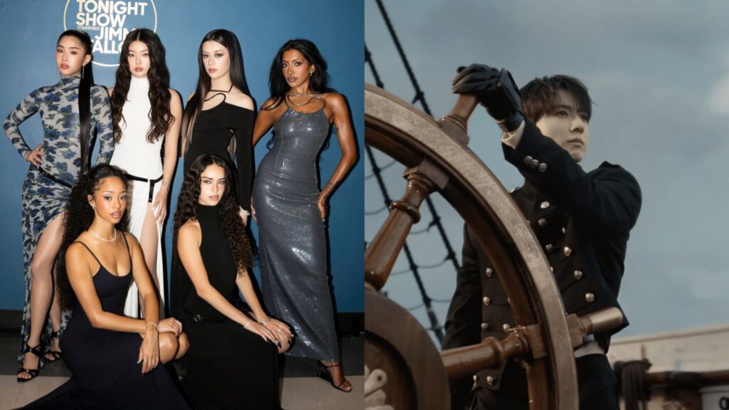 KATSEYE members dance to BTS' 'SWIM' in a new video