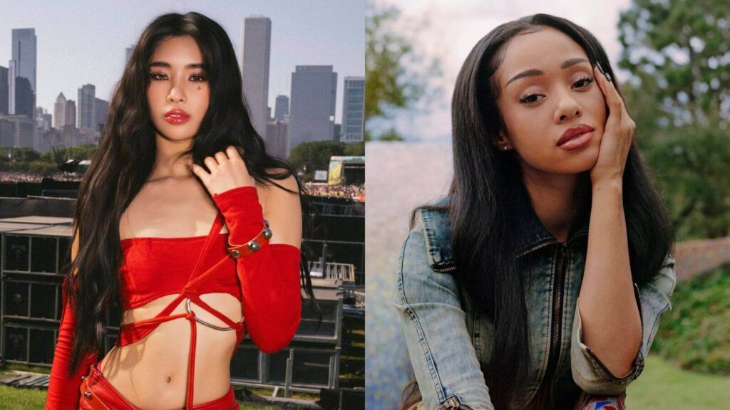 KATSEYE’s Sophia shouts out Manon during their Lollapalooza Argentina performance