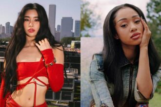 KATSEYE’s Sophia shouts out Manon during their Lollapalooza Argentina performance