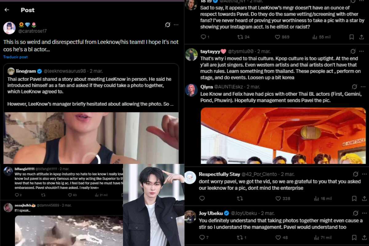 Thai actor Pavel Phoom speaks out about tense interaction with Stray Kids’ Lee Know at Gucci Event