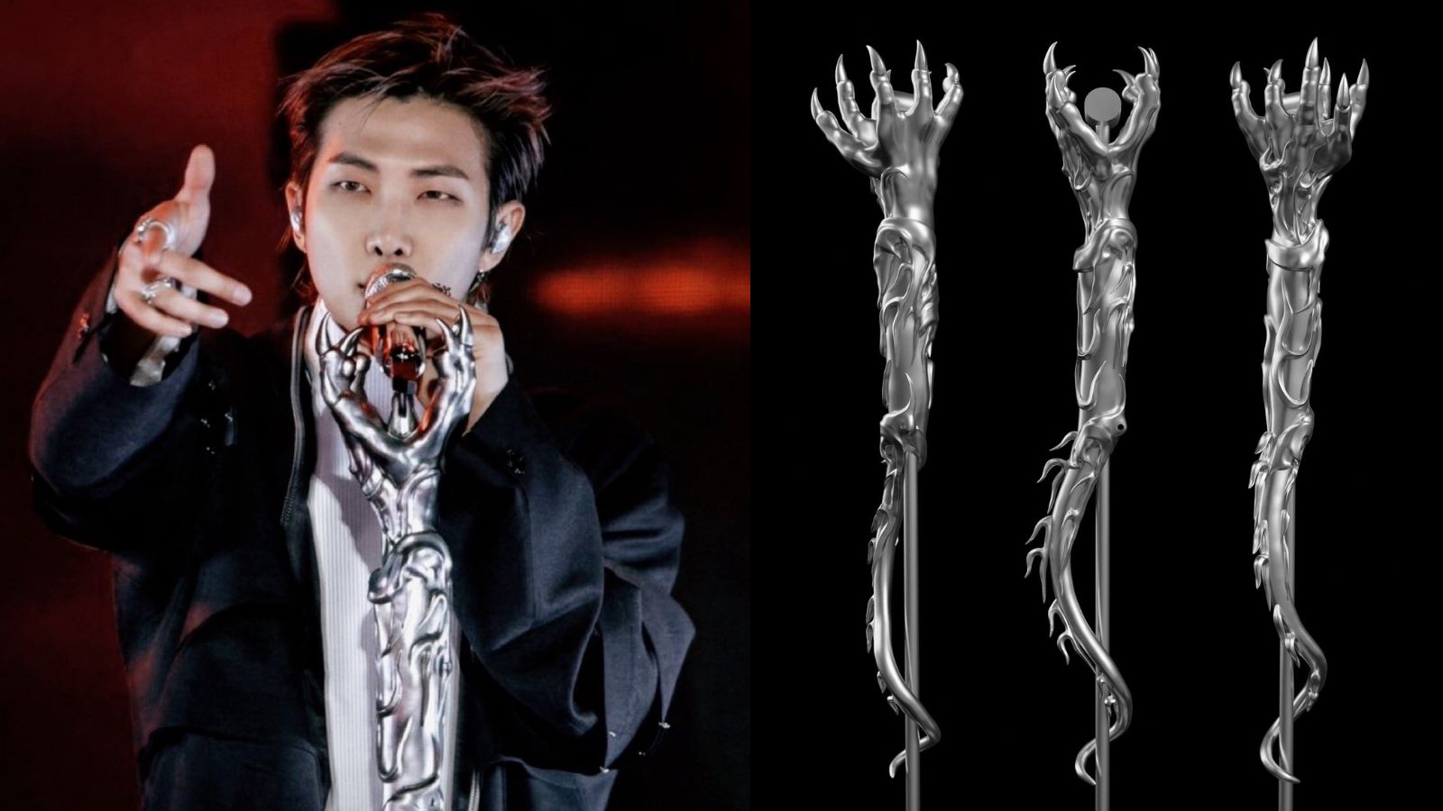 The symbolic meaning of BTS' RM microphone stand at the Gwanghwamun concert
