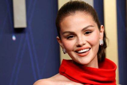 Selena Gomez shows her goddaughter visiting Rare Beauty