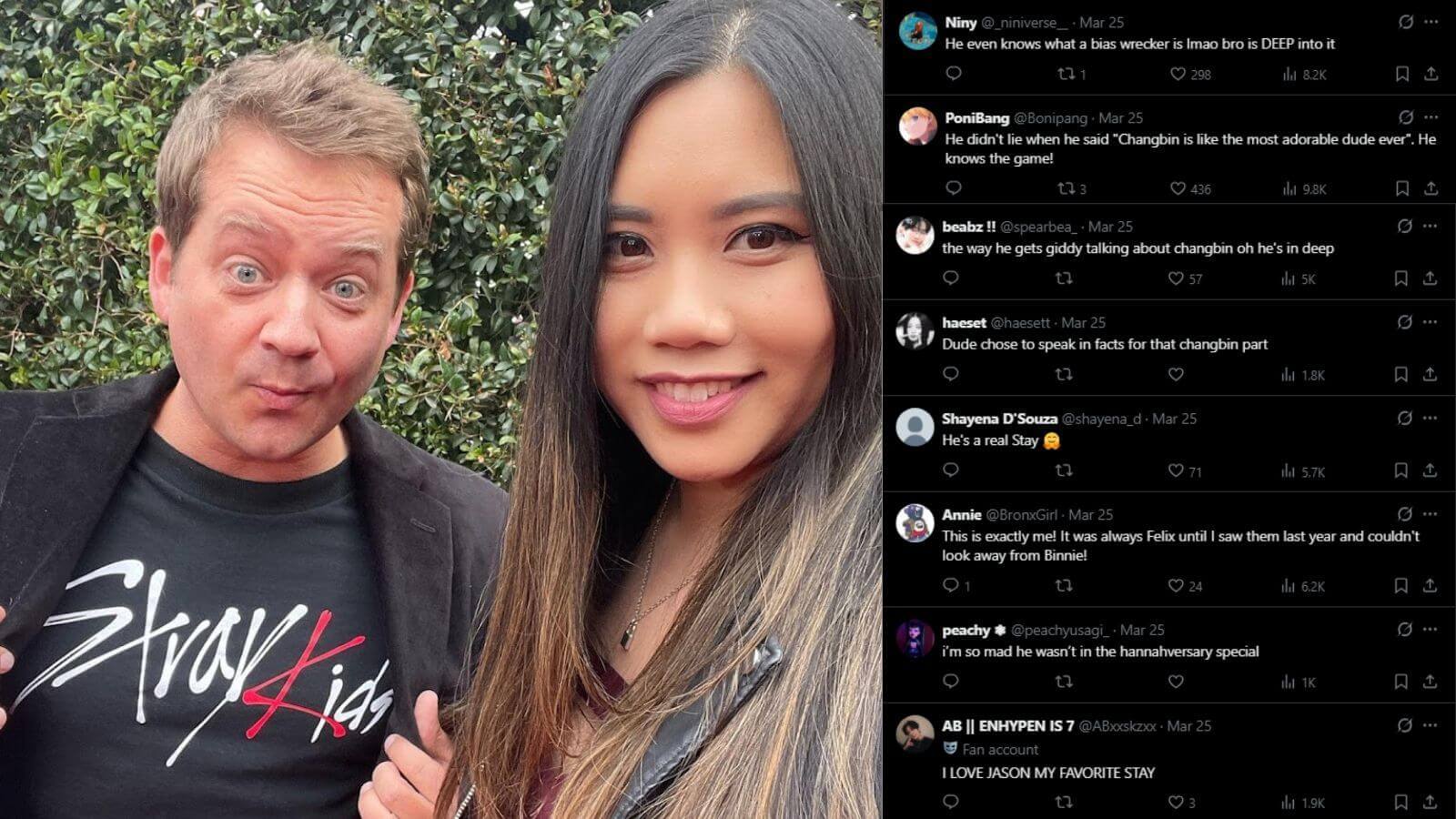 Jason Earles from 'Hannah Montana' reveals his Stray Kids bias and bias wrecker