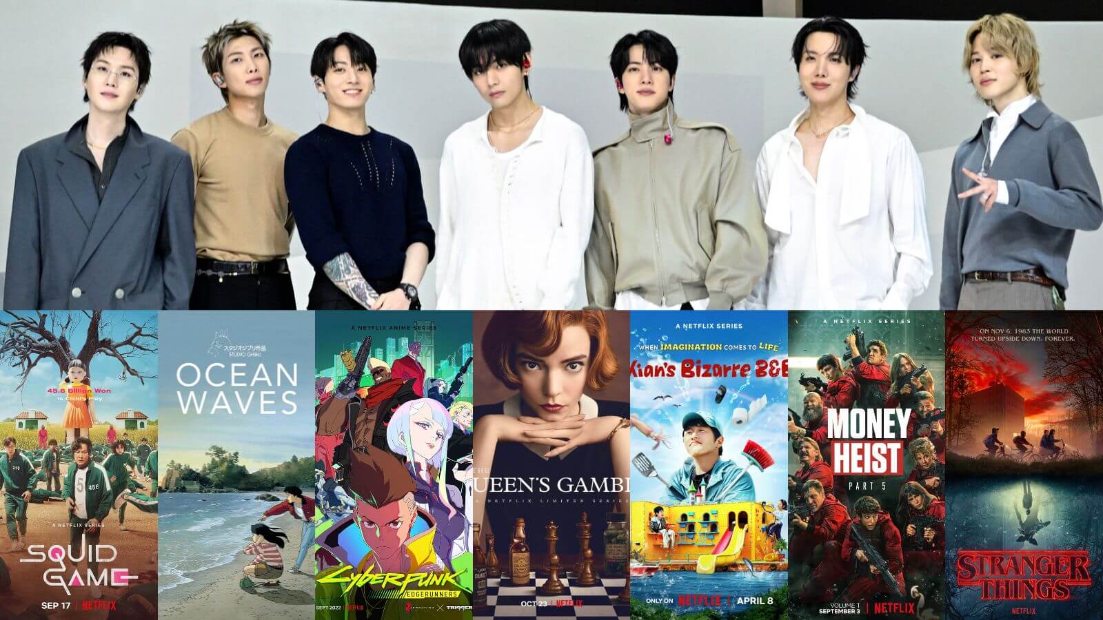 BTS members reveal their favorite Netflix productions
