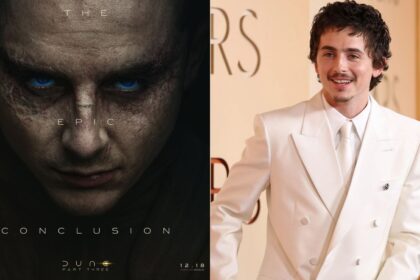 Timothée Chalamet promotes Dune Part Three after his Oscars loss