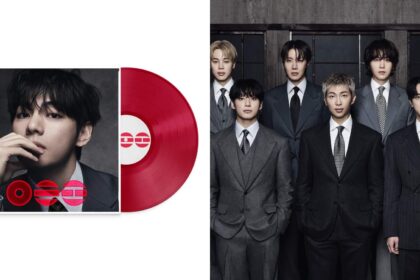 V’s “Velvet Red” vinyl is the best-selling preorder variant for BTS’s new album