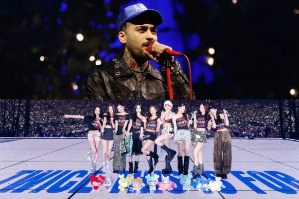 Zayn Malik posts a photo attending TWICE's This Is For World Tour with his daughter