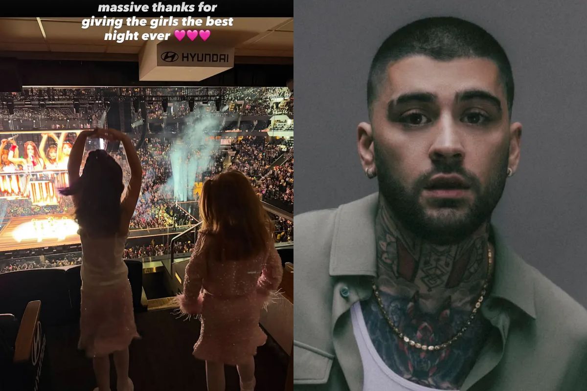Zayn Malik posts a photo attending TWICE's This Is For World Tour with his daughter Zayn Malik posts a photo attending TWICE's This Is For World Tour with his daughter