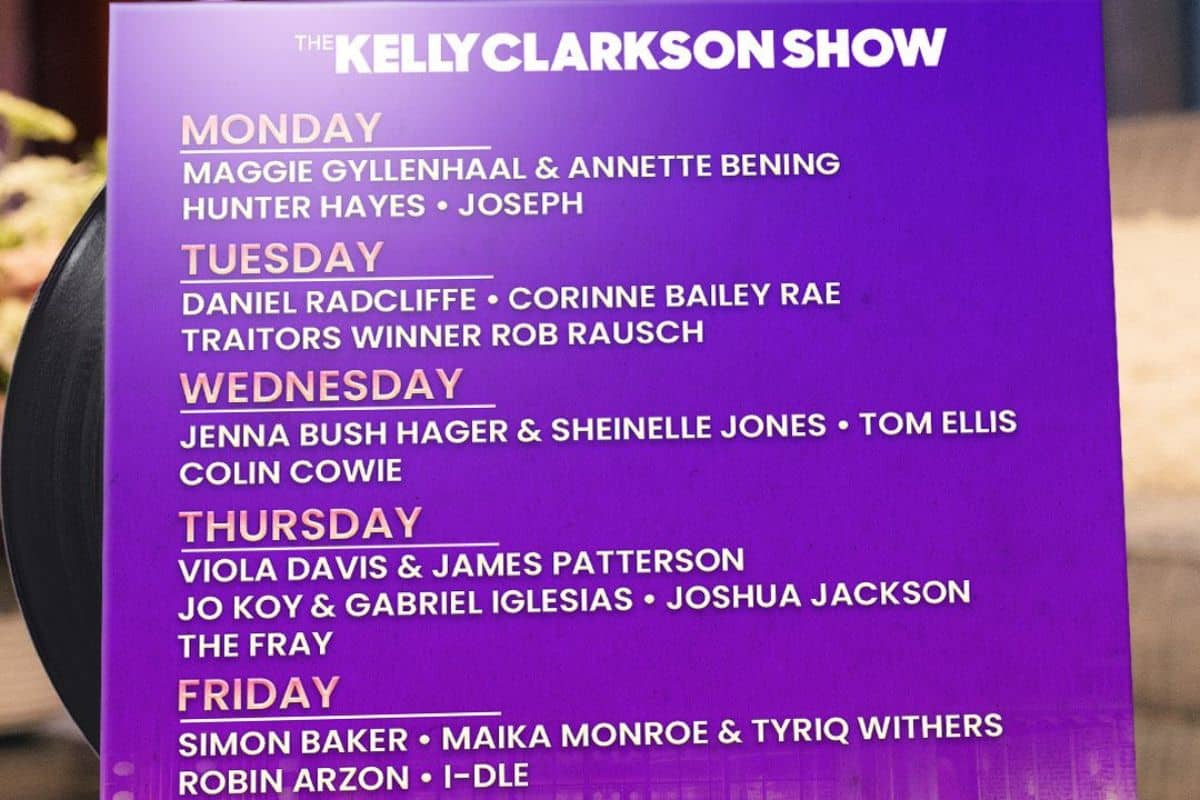 i-dle is ready to take the Kelly Clarkson stage