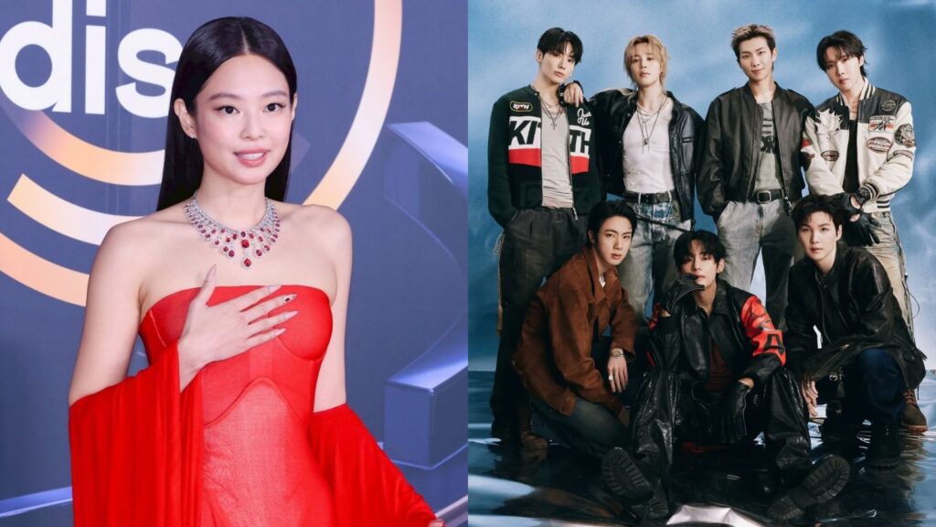BLACKPINK's Jennie and BTS compete at the 2026 American Music Awards