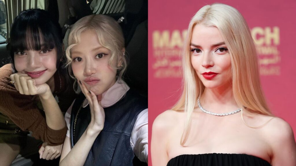 BLACKPINK's Lisa and Rosé dance with Anya Taylor-Joy at Coachella 2026 BLACKPINK's Lisa and Rosé dance with Anya Taylor-Joy at Coachella 2026