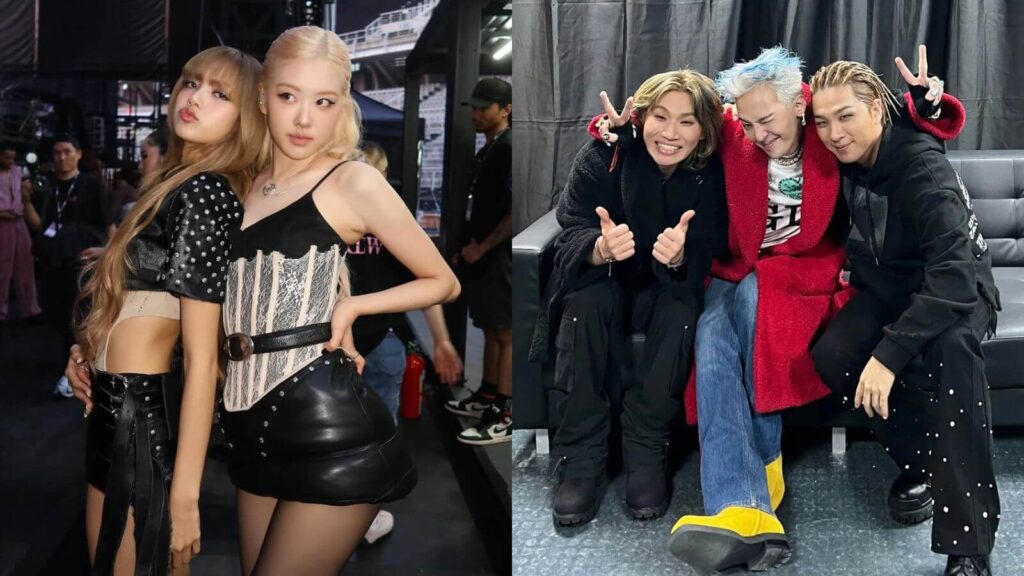 BLACKPINK's Rose and Lisa show support to Big Bang at Coachella 2026