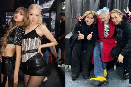 BLACKPINK's Rose and Lisa show support to Big Bang at Coachella 2026