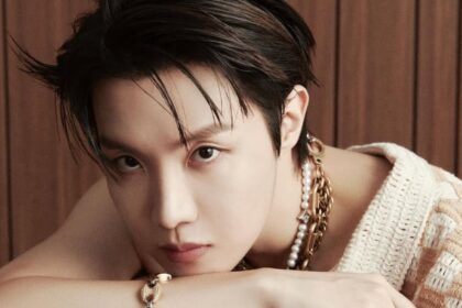 BTS' J-Hope debuts a new hairstyle during a recent appearance