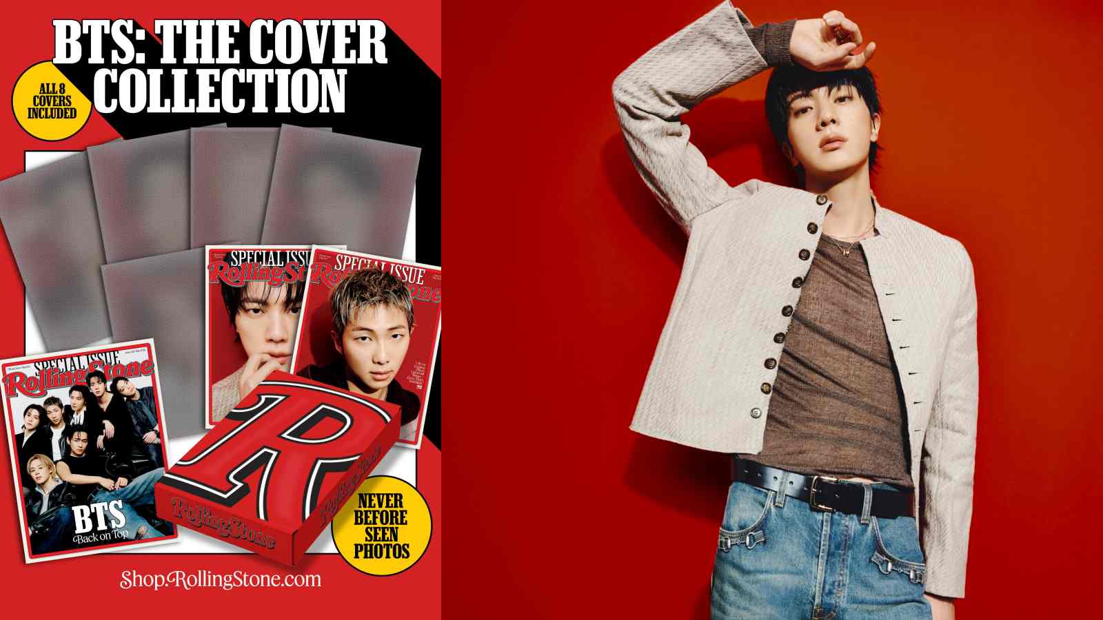 BTS' Jin reveals a solo career is not important for him in new interview with Rolling Stone BTS' Jin reveals a solo career is not important for him in new interview with Rolling Stone