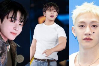 BTS' Jungkook, SEVENTEEN's Mingyu, and Stray Kids' Bang Chan wear a friendship ring