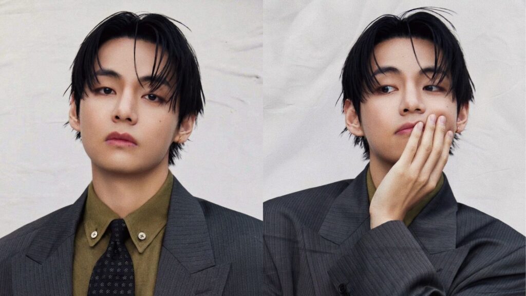 BTS' V won visual of the year becoming the most handsome kpop idol of 2026
