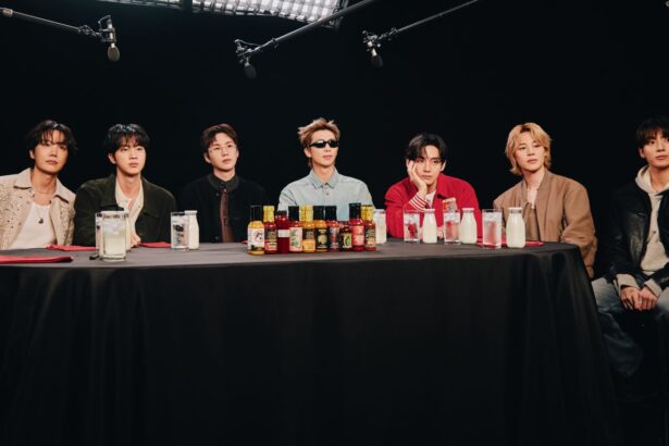 BTS appears on Hot Ones and turns the interview into a chaotic group test