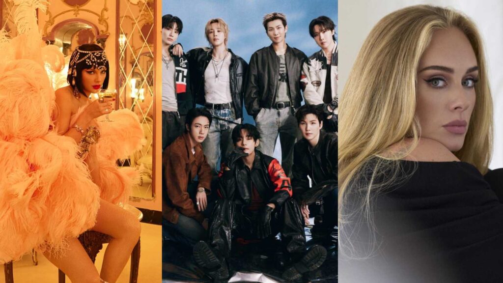 BTS joins Taylor Swift and Adele with the biggest album debuts in the United States