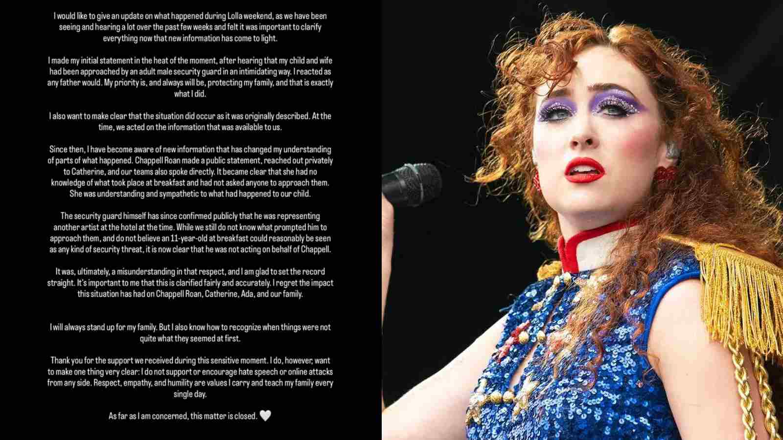 Soccer player Jorginho calls the recent Chappell Roan Brazil incident a misunderstanding