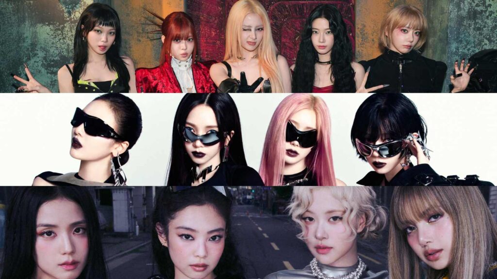 Electronic music is back in the KPop charts The cases of LE SSERAFM, aespa, BLACKPINK, and more