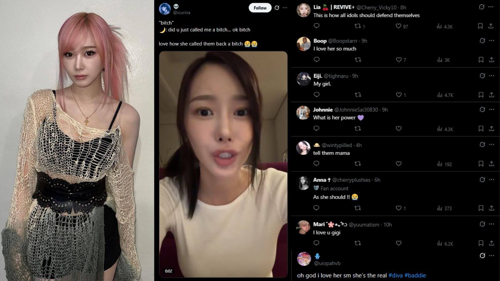 Aespa's Giselle goes viral for calling a viewer 'B*tch' on livestream Aespa's Giselle goes viral for calling a viewer 'B*tch' on livestream