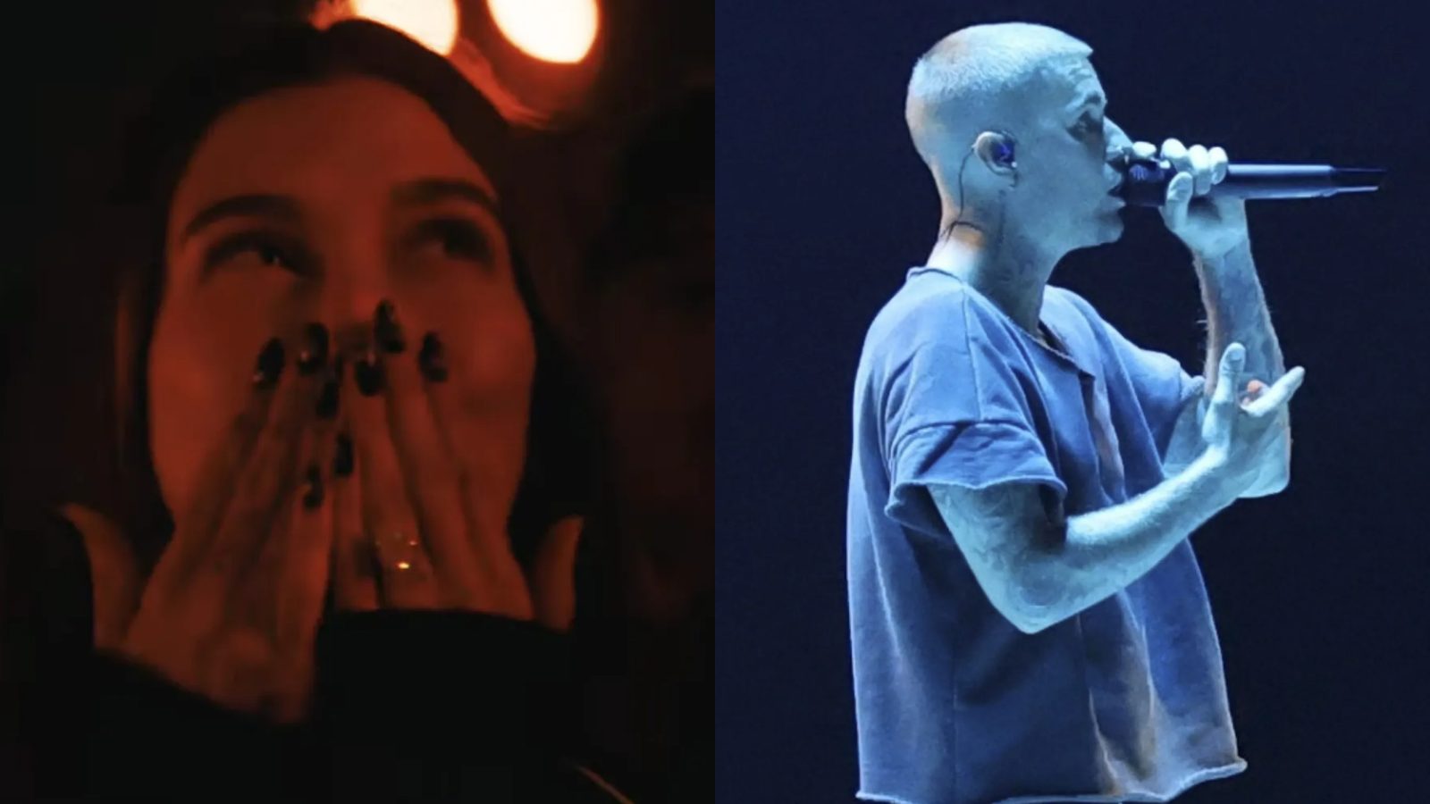 Justin Bieber shares a family moment with Hailey Bieber and his son during Coachella headlining set Justin Bieber shares a family moment with Hailey Bieber and his son during Coachella headlining set