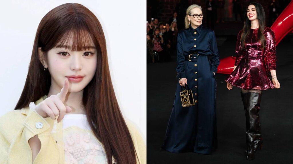 IVE’s Wonyoung interviews Anne Hathaway and Meryl Streep for The Devil Wears Prada 2