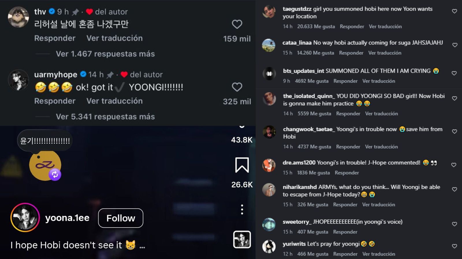 BTS: J-Hope hilariously reacts to Suga's choreography mistake