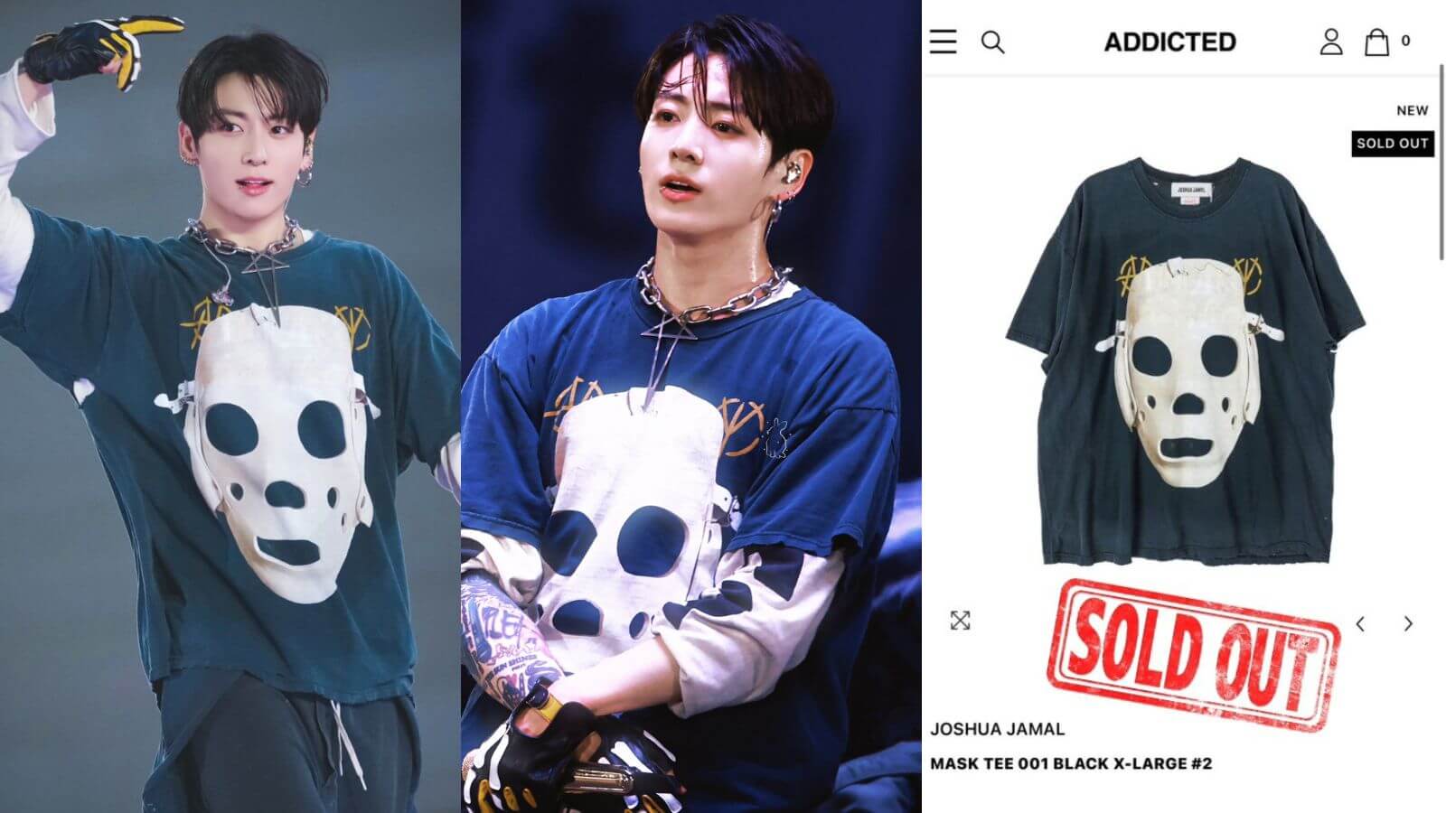 BTS' Jungkook's T-shirt that he wore at the concert is already sold out