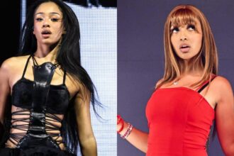 KATSEYE's Manon took the stage at Coachella 2026 as a PinkPantheress guest