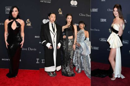 KPop Demon Hunters’ HUNTRIX fangirl over Demi Lovato and Lana Del Rey at recent event