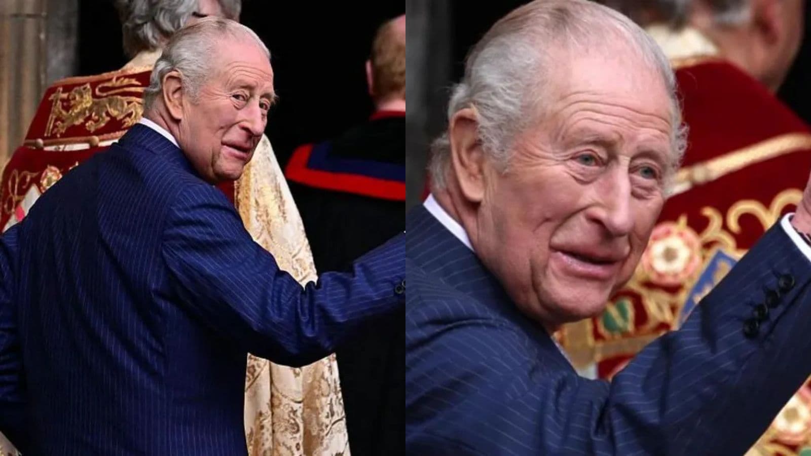 The King promises to be close to the Royal Family and restrained Andrew to come 