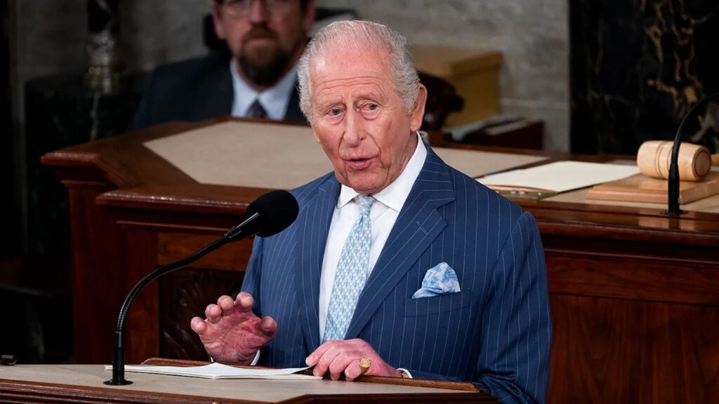 King Charles III makes a historic speech to Congress in the United States
