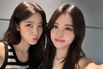 LE SSERAFIM Yunjin and Kazuha's iconic reaction when reading a hate comment live